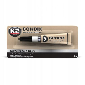 K2 BONDIX kropelka klej do plastiku drewna gumy