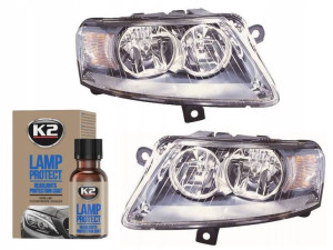 Reflektory Lampy Audi A6 C6 04-08 H1 H7 + Powłoka