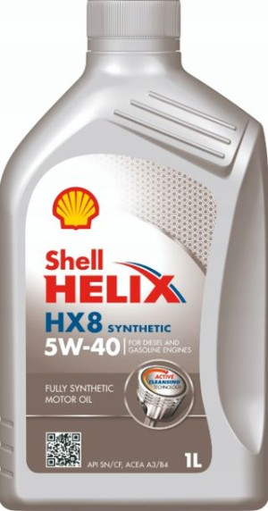 Olej Shell Helix Hx8 5w40 A3/b4 1l