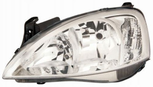 Reflektor Lewy Opel Corsa C X01 03-09 H1+h7 Depo
