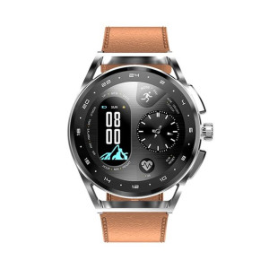 Smartwatch zegarek męski H8Spro android krokomierz pulsometr ciśnienie brąz