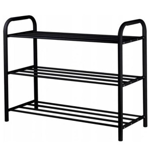 Metalowa Półka Regał Stojak na buty 65cm 3 poziomy