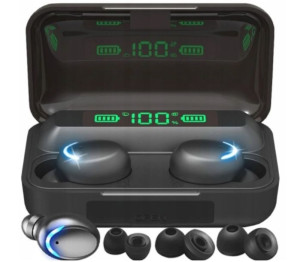 Słuchawki Bezprzewodowe Bluetooth 5.1 + Powerbank