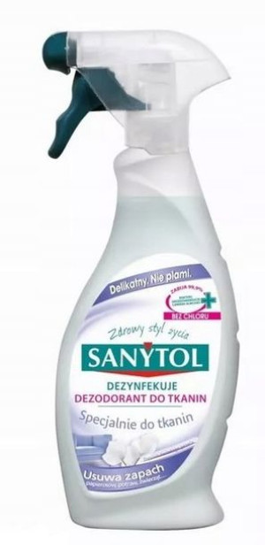 Sanytol Dezodorant do tkanin Usuwa zapach 500ml