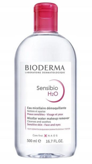 BIODERMA SENSIBIO H20 płyn micelarny 500ml