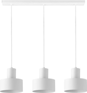 Lampa do jadalni RIF 3 ZWIS PROSTY Biały Lampa wisząca Sigma 30905
