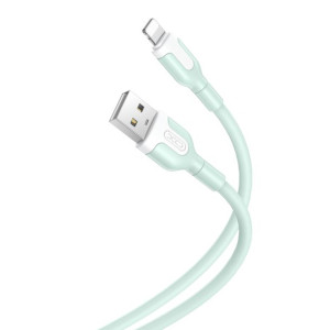 Xo kabel NB212 USB Lightning 1,0 m 2,1A zielony