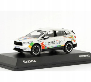 I-Scale Skoda Enyaq, MŚ w hokeju, 2021, biały