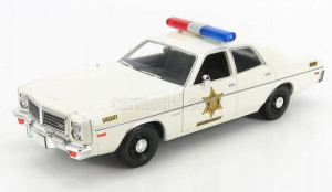 Greenlight Dodge Coronet, Hazard Sheriff, biały