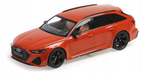 Minichamps Audi A6 RS6 Avant, pomarańczowy