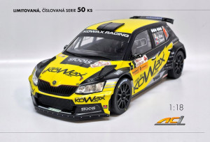 ACL Skoda Fabia R5 Nr 1 Rajd Vyskov