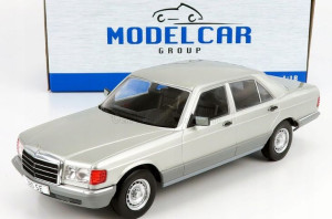 MCG Mercedes Benz 380 SE, W126, srebrny