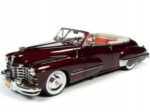 Autoworld Cadillac 62 Cabriolet, bordowy