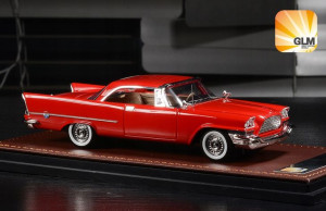 GLM Chrysler 300C, zamk. dach, 1957, czerwony
