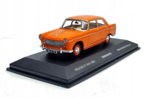 Odeon Peugeot 404, 1960, pomarańczowy