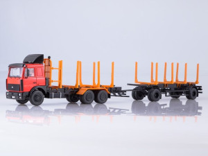 SSM MAZ-6303 z przyczepą MAZ-83781