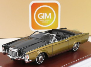 GIM Lincoln Continental Mark III, czrny/złoty