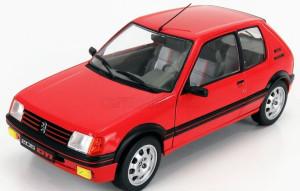 Solido Peugeot 205, 1988, czerwony
