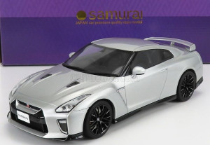 Kyosho Nissan GT-R, R35, 2020, srebrny