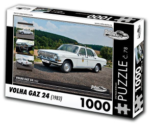 Puzzle nr 78 Wołga GAZ 24, 1983, 1000el.