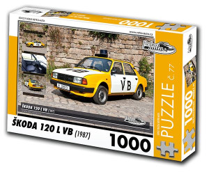 Puzzle nr 77 Skoda 120 L VB, 1987, 1000el.