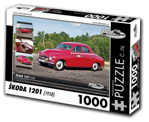 Puzzle nr 76 Skoda 1201, 1958, 1000el.