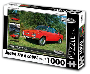 Puzzle nr 60 Skoda 110 R, 1971, 1000el.