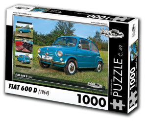 Puzzle nr 49 Fiat 600 D, 1964, 1000el.
