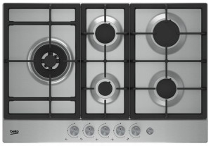 Płyta gazowa Beko HIAL 75235 SX WOK Inox 75 cm