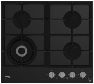 Płyta gazowa Beko HILW 64325 SB 4 pola Wok 60 cm