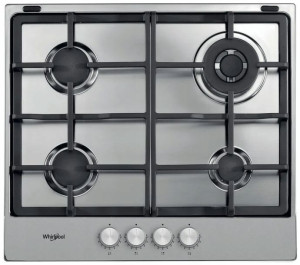 Płyta gazowa Whirlpool TGML 661IX 4 palniki 58cm