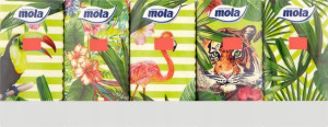Mola Tropical Jungle, chusteczki higieniczne, 10