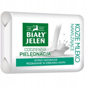 Biały Jeleń Premium Kozie Mleko, mydło toaletowe