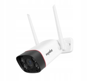 2022 Zewnętrzna Kamera Ip 1080 Full Hd Sannce Ip66