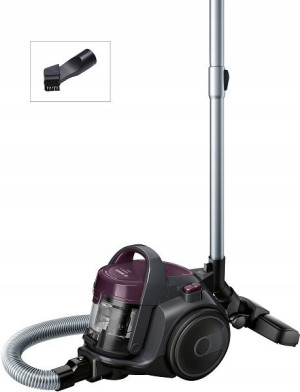 Odkurzacz Bosch BGC05AAA1 bezworkowy fiolet 700 W