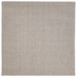 Dywanik, naturalny sizal, 100x100 cm, piaskowy