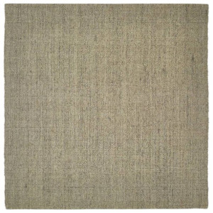 Dywanik, naturalny sizal, 100x100 cm, kolor taupe