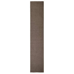 Dywanik, naturalny sizal, 66x350 cm, brązowy