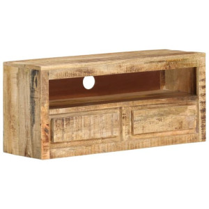 Szafka pod TV, 88x30x40 cm, lite drewno mango