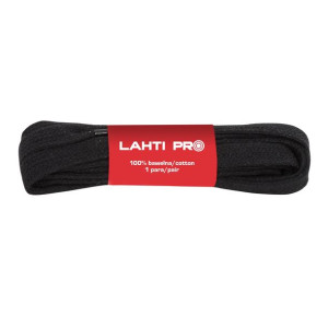 Lahti Pro Sznurowadła Płaskie Czarne 1 Para 100cm L9040500-1szt