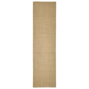 Dywanik, naturalny sizal, 66x250 cm