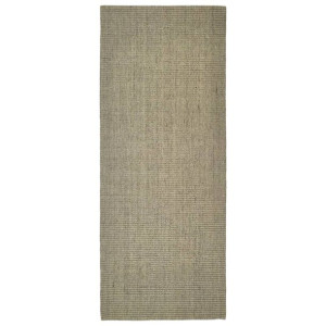 Dywanik, naturalny sizal, 80x200 cm, kolor taupe