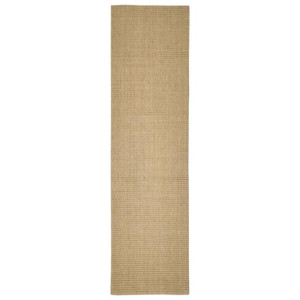 Dywanik, naturalny sizal, 80x300 cm