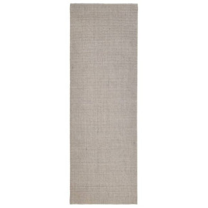 Dywanik, naturalny sizal, 100x300 cm, piaskowy