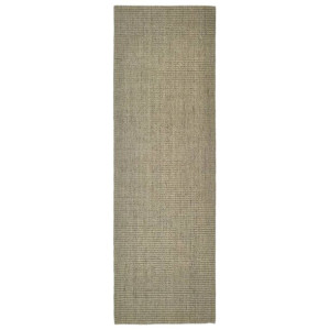 Dywanik, naturalny sizal, 80x250 cm, kolor taupe