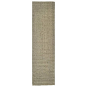 Dywanik, naturalny sizal, 80x300 cm, kolor taupe