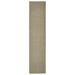 Dywanik, naturalny sizal, 80x350 cm, kolor taupe