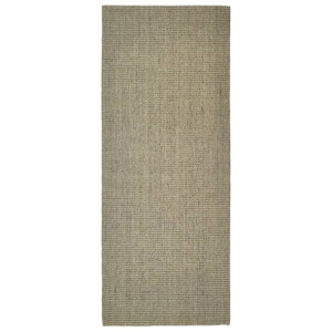 Dywanik, naturalny sizal, 100x250 cm, kolor taupe