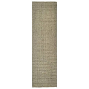 Dywanik, naturalny sizal, 100x350 cm, kolor taupe