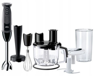 Blender ręczny Braun MQ 5277 BK 1000W Czarny Turbo